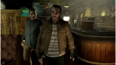 Niko at a bar!