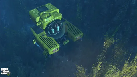 Franklin in Kraken Sub