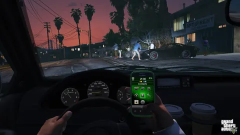 (First-person) Time to race