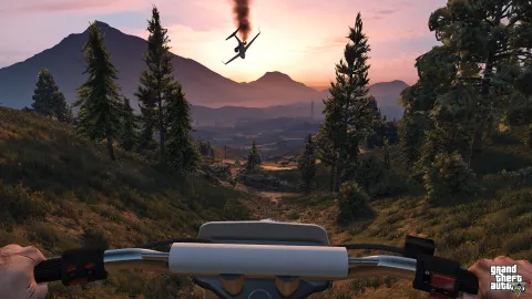 (First-person) Chasing ze plane