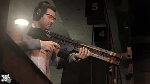 Rail Gun practice with Michael