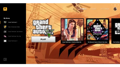 Rockstar Games Launcher