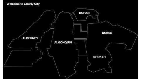 Official Liberty City Map