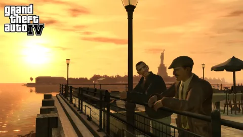 Niko and McReary meet at the docks.