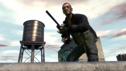 Niko w/ sniper rifle