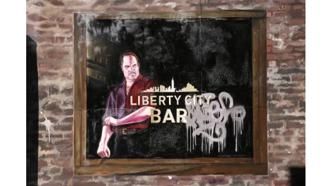 Bouncer at the Liberty City Bar.