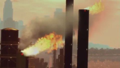 Flaming Chimneys