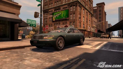 Running a red light.