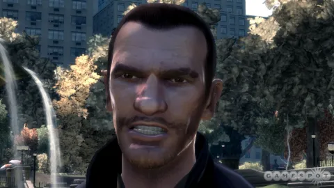 Niko looking mad.