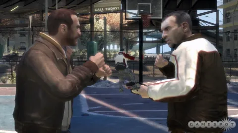 Fist fight!