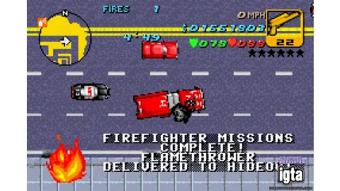GTA Advance Firefighter Reward 1
