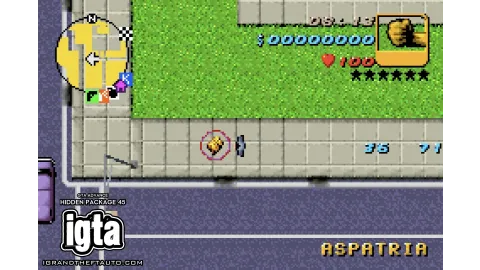GTA Advance Hidden Package 45
