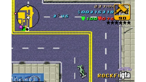GTA Advance Race To Run 11