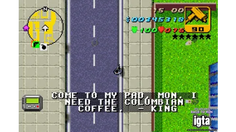 GTA Advance Race To Run 14