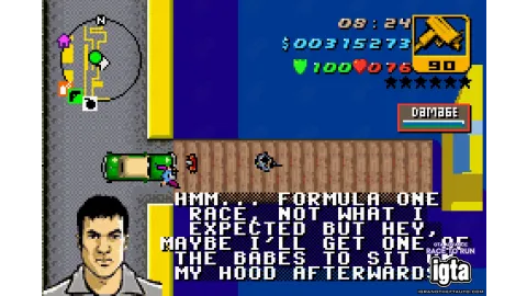 GTA Advance Race To Run 3