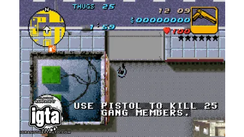 GTA Advance Rampage 17 Details