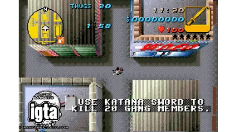 GTA Advance Rampage 18 Details