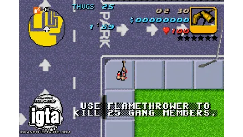 GTA Advance Rampage 20 Details