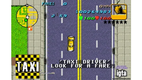 GTA Advance Taxi Driver 3
