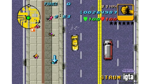GTA Advance Taxi Driver 4