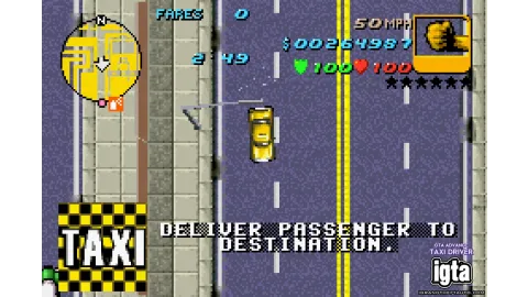 GTA Advance Taxi Driver 5
