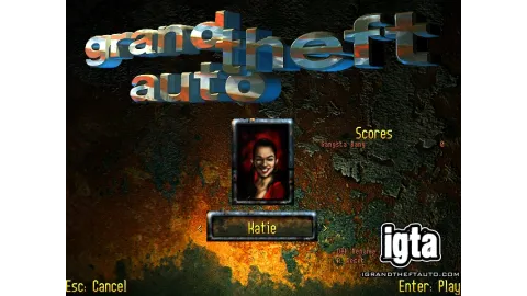 GTA Character Katie Menu
