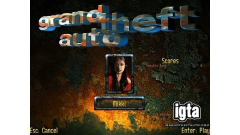 GTA Character Mikki Menu
