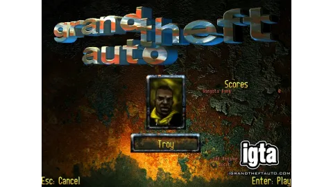 GTA Character Troy Menu