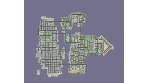 GTA Chinatown Wars Map (Large)