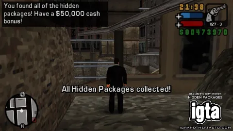 GTA Liberty City Stories All Hidden Packages