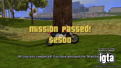 GTA Liberty City Stories Bumps And Grinds Completed