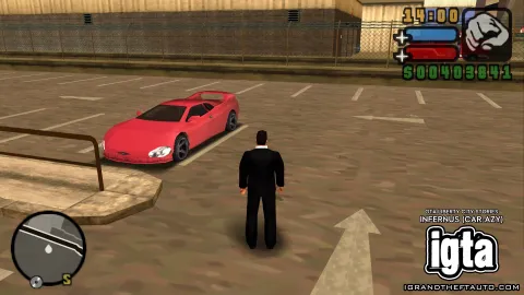 GTA Liberty City Stories Car Azy Infernus 1