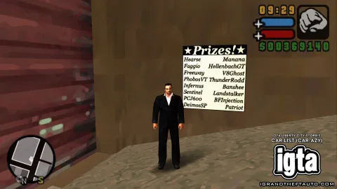 GTA Liberty City Stories Car Azy Intro 2
