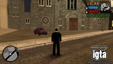 GTA Liberty City Stories Car Azy Manana 1