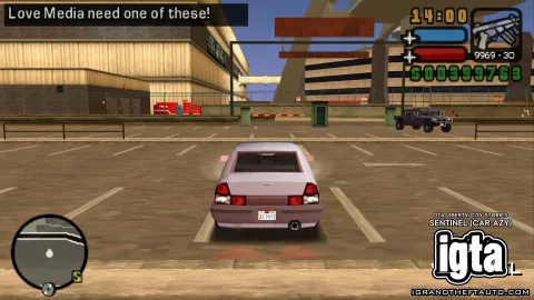 GTA Liberty City Stories Car Azy Sentinel 2