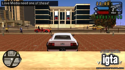 GTA Liberty City Stories Car Azy V8 Ghost 2