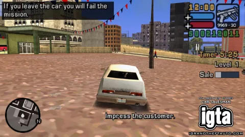 GTA Liberty City Stories Car Salesman Adrenaline 1
