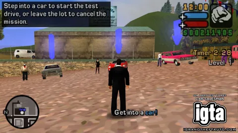 GTA Liberty City Stories Car Salesman Intro 2
