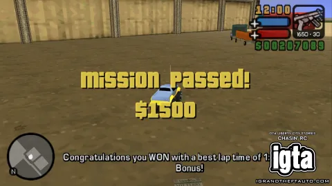 GTA Liberty City Stories Chasin Rc Completed