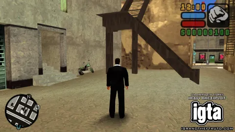 GTA Liberty City Stories Heavy Bike Exploit 1