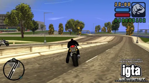 GTA Liberty City Stories Heavy Bike Exploit 11