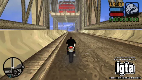GTA Liberty City Stories Heavy Bike Exploit 12