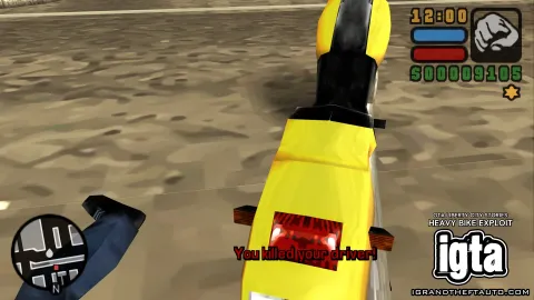 GTA Liberty City Stories Heavy Bike Exploit 4