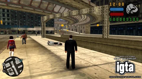 GTA Liberty City Stories Heavy Bike Exploit 6