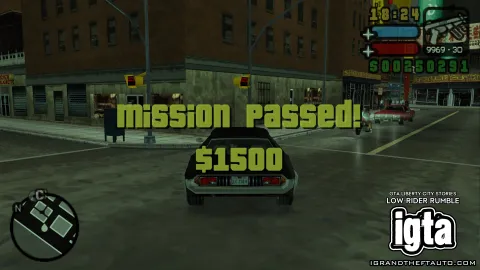 GTA Liberty City Stories Low Rider Rumble Completed