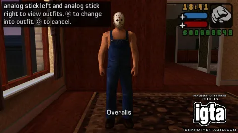 GTA Liberty City Stories Outfit Overalls