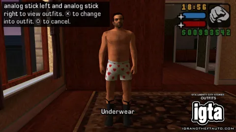 GTA Liberty City Stories Outfit Underwear