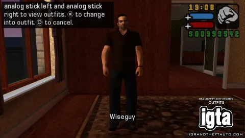 GTA Liberty City Stories Outfit Wiseguy