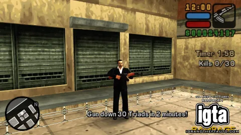 GTA Liberty City Stories Rampage 1 Details