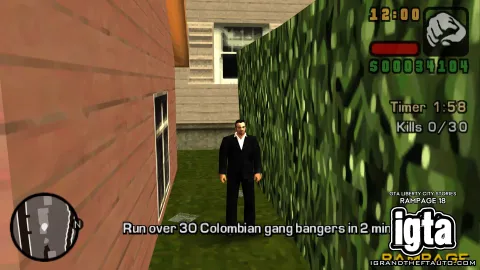 GTA Liberty City Stories Rampage 18 Details